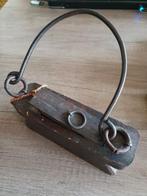 Zeldzaam antiek zeer oud draagbaar kruidenkastje in mooie st, Antiek en Kunst, Ophalen of Verzenden