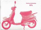 Peugeot STL handleiding scooter bromfiets, Fietsen en Brommers, Handleidingen en Instructieboekjes, Ophalen of Verzenden, Zo goed als nieuw