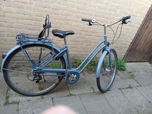 Mooie Elops damesfiets city model 28 inch met tassendrager, Fietsen en Brommers, Fietsen | Dames | Damesfietsen, Gebruikt, Overige merken