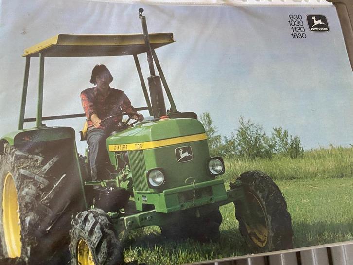 Tractorfolders, Boeken, Catalogussen en Folders, Zo goed als nieuw, Folder, Ophalen of Verzenden