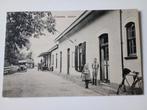 Vaassen Station met Auto, Verzamelen, Ophalen of Verzenden, 1920 tot 1940, Ongelopen, Gelderland