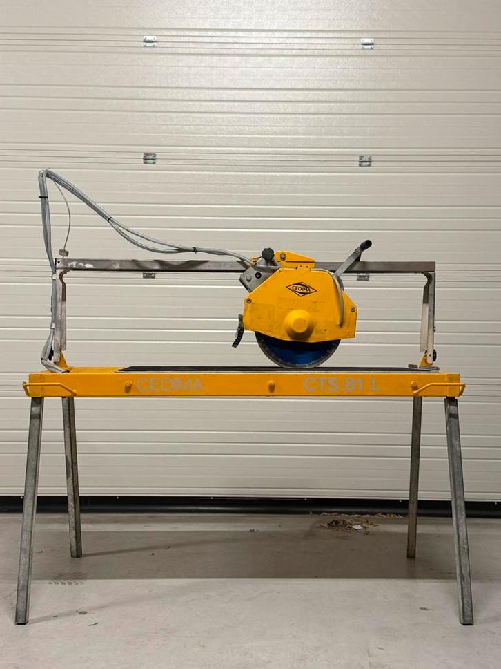 Cedima CTS.81L zaagtafel, Doe-het-zelf en Verbouw, Gereedschap | Zaagmachines, Zo goed als nieuw, Cirkelzaag, 1200 watt of meer