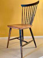 Vintage spijlenstoel jaren 60, Huis en Inrichting, Stoelen, Ophalen, Gebruikt, Eén