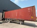 Zee container staat in meer bij breda, Ophalen
