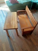 Kinder klepbankje en tafeltje, Kinderen en Baby's, Kinderkamer | Tafels en Stoelen, Ophalen, Gebruikt, Tafel(s) en Stoel(en)