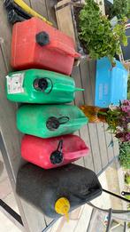 5 tal benzine jerrycans, Auto diversen, Overige Auto diversen, Ophalen of Verzenden