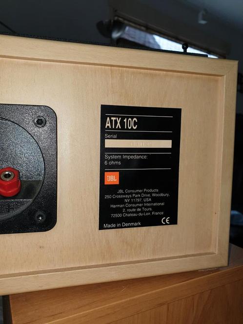 JBL ATX 10C Center Speaker - Topkwaliteit Geluid, Audio, Tv en Foto, Luidsprekers, Zo goed als nieuw, Center speaker, 60 tot 120 watt