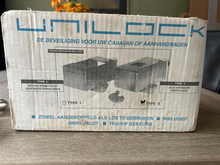Unilock Caravan/Aanhangwagen Beveiliging, Caravans en Kamperen, Caravan accessoires, Gebruikt, Ophalen