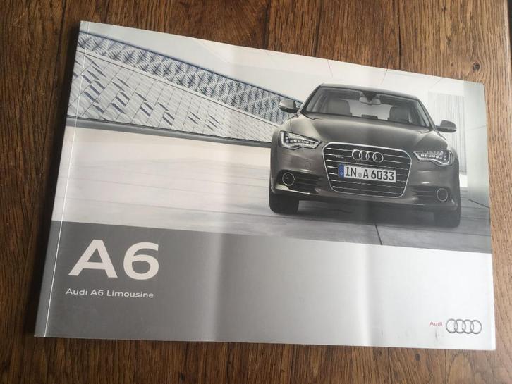 Audi A6 - S6 folders, Boeken, Auto's | Folders en Tijdschriften, Nieuw, Audi, Ophalen of Verzenden
