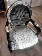 Kinder fauteuil prinsessenstoel, Ophalen