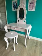 Make up tafel roze, Zo goed als nieuw, Minder dan 100 cm, Hout, 50 tot 100 cm
