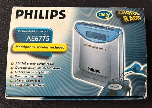 Phillips AE6775 digitale-retro radio., Audio, Tv en Foto, Walkmans, Discmans en Minidiscspelers, Walkman, Ophalen
