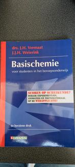 Basischemie - Vermaat & Weierink, Boeken, Ophalen of Verzenden, Zo goed als nieuw, MBO, Drs. J.H. Vermaat, J.J.H. Weierink