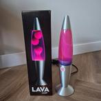 Oldscool retro vintage lavalamp lava Roze/Paars, Ophalen of Verzenden, Nieuw, Kunststof, Minder dan 50 cm