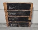 Vier houten kisten (leeg), Amerika, Kist of Geocache, Landmacht, Ophalen