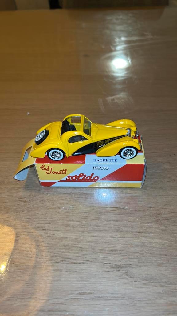 Solido Bugatti 57 S Atalante (1939), Hobby en Vrije tijd, Modelauto's | 1:43, Zo goed als nieuw, Auto, Solido, Ophalen of Verzenden