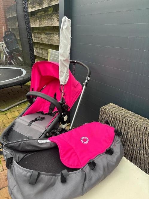 Bugaboo Cameleon kinderwagen + meerijdplankje & Accessories, Kinderen en Baby's, Kinderwagens en Combinaties, Zo goed als nieuw