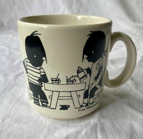 Jip en Janneke Mok Made in England, Huis en Inrichting, Keuken | Servies, Gebruikt, Kop(pen) en/of Schotel(s), Overige stijlen