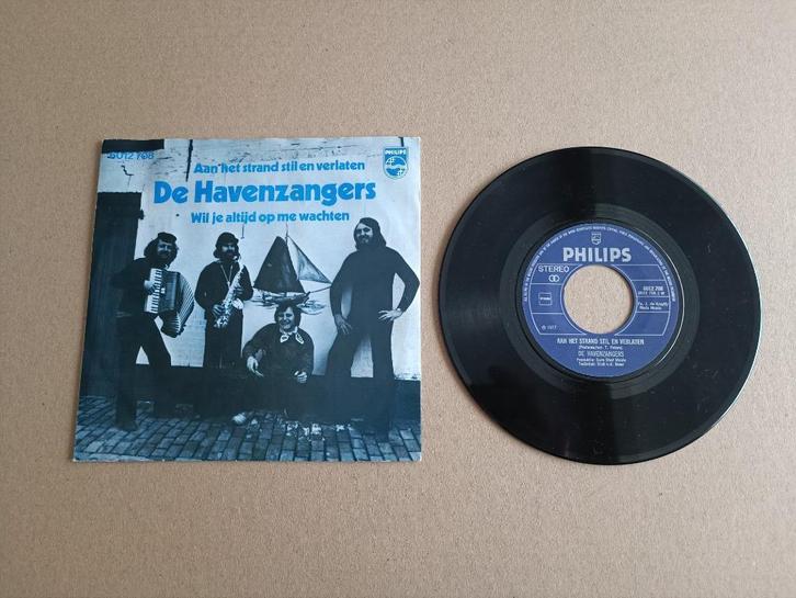 Single: Havenzangers - Aan Het Strand Still En Verlaten 1977, Cd's en Dvd's, Vinyl Singles, Gebruikt, Pop, 7 inch, Verzenden