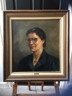 Portret vrouw Henri Carl Mac Lean, Antiek en Kunst, Kunst | Schilderijen | Klassiek, Ophalen of Verzenden