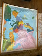 Oude Landkaart van Europa, Antiek en Kunst, Ophalen of Verzenden, Aardrijkskunde