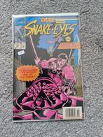 Comic g i joe #141 snake-eyes and transformers