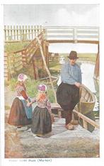 AK Marken - Vader komt thuis, Verzenden, 1920 tot 1940, Ongelopen, Noord-Holland