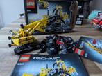 Lego Technic 9391 Kraan met rupsbanden, Complete set, Gebruikt, Ophalen of Verzenden, Lego