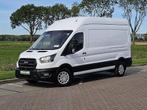 FORD TRANSIT 2.0 l3h3 rwd navi, Auto's, Gebruikt, Euro 6, Wit, Navigatiesysteem