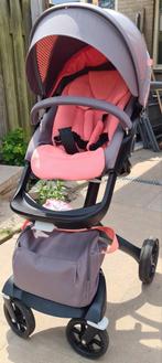 Stokke V5 athleisure coral/grey, Kinderen en Baby's, Kinderwagens en Combinaties, Ophalen, Zo goed als nieuw, Combiwagen, Overige merken