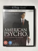 American Psycho (2000) Christian Bale 4K Ultra HD UHD, Cd's en Dvd's, Blu-ray, Ophalen, Nieuw in verpakking, Thrillers en Misdaad