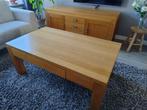 Salontafel en tv meubel massief Eiken, Huis en Inrichting, Ophalen, Gebruikt, 100 tot 150 cm, 50 tot 100 cm