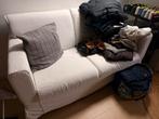 IKEA Bankje - Wit Stof, Ophalen, Gebruikt, 150 tot 200 cm, Tweepersoons