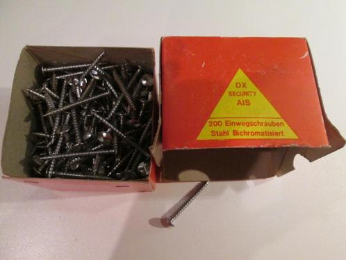 NIEUW: beveiligingsschroeven., Doe-het-zelf en Verbouw, IJzerwaren en Bevestigingsmiddelen, Nieuw, Overige typen, Ophalen of Verzenden