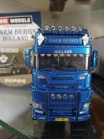 Harm Bergs. Scania, Hobby en Vrije tijd, Modelauto's | 1:50, Ophalen of Verzenden, Zo goed als nieuw, Bus of Vrachtwagen, Wsi