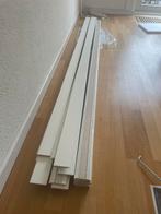 Plinten RAL 9010 - 240cm - 20 stuks, Doe-het-zelf en Verbouw, Plinten en Afwerking, Ophalen, Nieuw, Mdf, 200 tot 250 cm