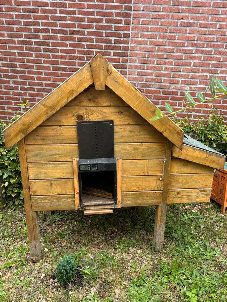 Kippenhok GRATIS OPHALEN, Dieren en Toebehoren, Vogels | Hokken en Kooien, Gebruikt, Overige typen, Hout, Ophalen