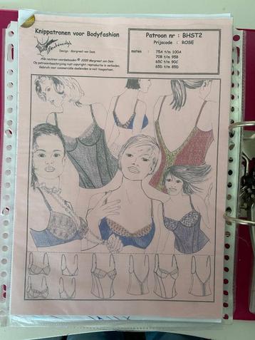 Naaipatronen lingerie merckwaerdigh  beschikbaar voor biedingen