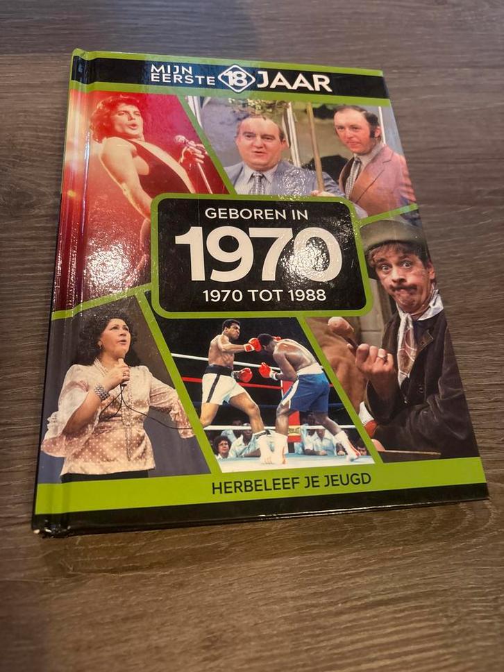 Mijn Eerste 18 Jaar - Geboren in 1970, Boeken, Geschiedenis | Vaderland, Zo goed als nieuw, 20e eeuw of later, Ophalen of Verzenden
