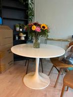 Ronde eettafel 105cm koopje, Huis en Inrichting, Tafels | Eettafels, Ophalen, Gebruikt, Rond, Vier personen
