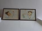 baby schilderijtjes, Ophalen, Gebruikt, Wanddecoratie