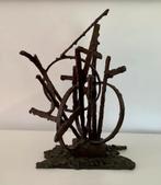 ABSTRACT BRONS, 38 CM HOOG, Ophalen of Verzenden
