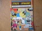 adv3881 stilte opname, Boeken, Stripboeken, Ophalen, Gelezen
