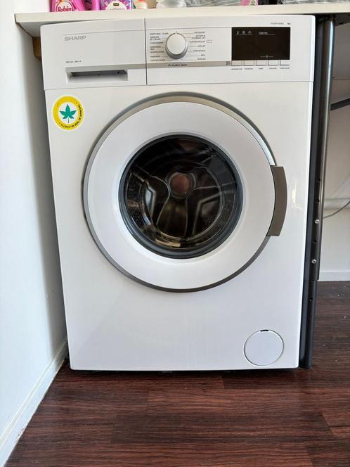 SHARP WASMACHINE A+++ 7KG 1400 TOEREN, Witgoed en Apparatuur, Wasmachines, Zo goed als nieuw, 6 tot 8 kg, 85 tot 90 cm, Ophalen of Verzenden
