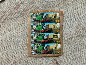 Percy de Stoomlocomotief - Blok van 4 Postzegels beschikbaar voor biedingen