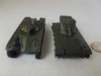 1958 Dinky Toys 80A + 80C CHAR AMX +EBR PANHARD (Opknappers), Hobby en Vrije tijd, Modelauto's | 1:43, Ophalen of Verzenden, Gebruikt