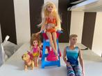Barbie set, Kinderen en Baby's, Speelgoed | Poppen, Ophalen of Verzenden, Zo goed als nieuw, Barbie