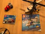 Lego City 60243 Politiehelikopter & Waardetransport, Ophalen of Verzenden, Gebruikt, Complete set, Lego