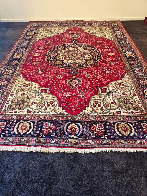 Groot perzisch tapijt Kashan 360x254 wollen vloerkleed iran, Huis en Inrichting, Stoffering | Tapijten en Kleden, Zo goed als nieuw