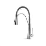 Keukenmengkraan NewForm met sproeier en handdouche  NIEUW, Doe-het-zelf en Verbouw, Sanitair, Ophalen of Verzenden, Nieuw, Chroom